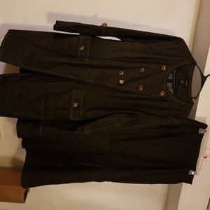 3 piece 3/4 length jacket & Long skirt